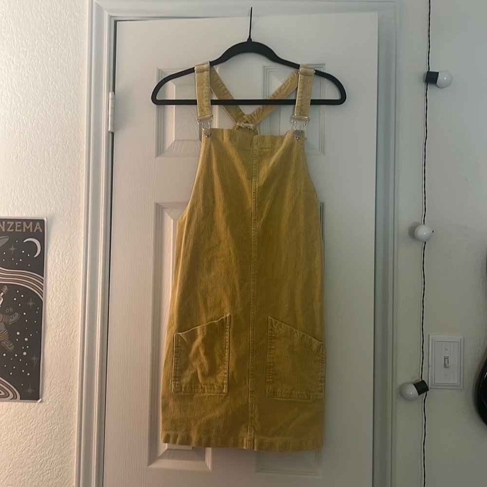 Altar’d State Mustard Yellow Corduroy Dress